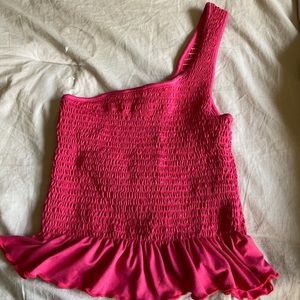 Pink Crop Top